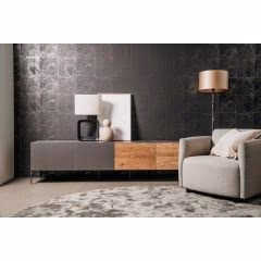 Tower Living Pandora tv-meubel - 221 cm - bruin