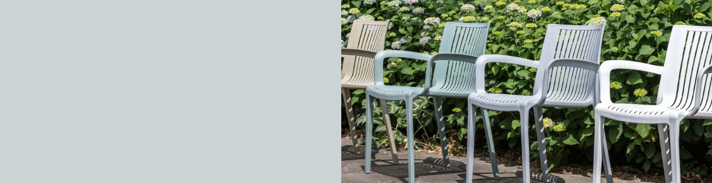 Kunststof tuinstoelen