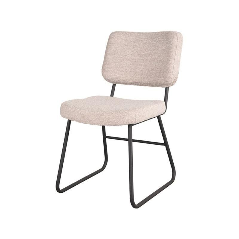 Noah eetkamerstoel bouclé naturel