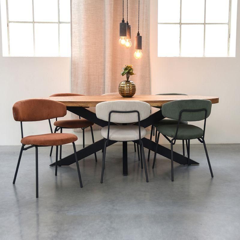 Zack eetkamerstoel rib