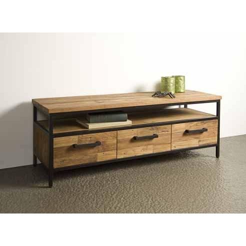 Tower Living Livorno tv-meubel - 130 cm - bruin