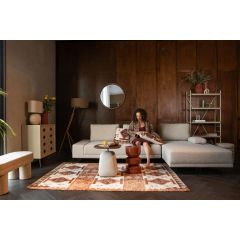 Maron vloerkleed 160x230 cm - bruin/beige