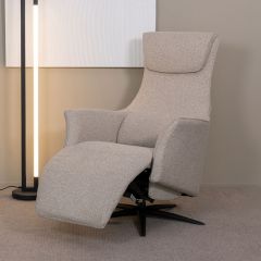 Lund elektrische fauteuil bouclé