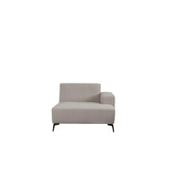 Nero bank longchair arm rechts voorstaand 117x151x80 cm