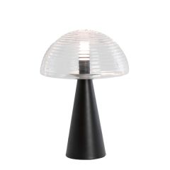Mueda tafellamp ø30x43 cm glas helder