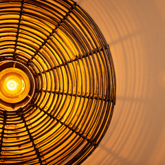 Mataka wandlamp rotan Ø60 cm van het woonmerk Light & Living
