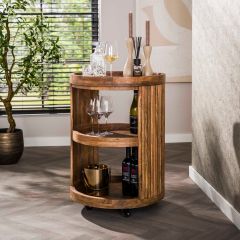 Sedona wijntrolley - mangohout