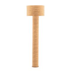 Kura vloerlamp kruk - naturel