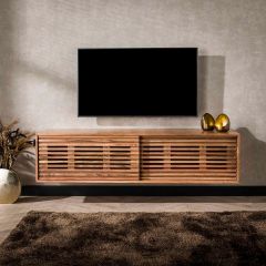Maka zwevend TV-meubel - 150 cm - naturel van het woonmerk Kick