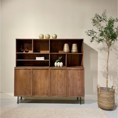 Elan wandkast - 180 cm - mangohout