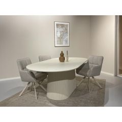 Patrice eettafel 230 cm - crème