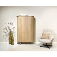 Tobago wandkast 180 cm - naturel