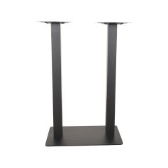Bartafel Poot Dubbel Rechthoekig 70x40x108 cm (120x70 cm)