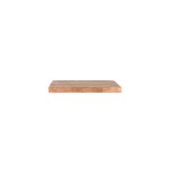 Restaurant/Bartafel Blad Vierkant Straight Edge 70x70 cm - naturel