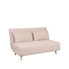 Double slaapbank bouclé