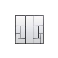 Refar spiegel ø80 cm - mat zwart