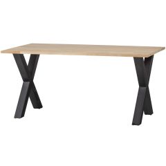 Combi-Tablo: eiken 180x90 cm & alkmaar poot