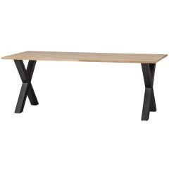 Combi-Tablo eiken 220x90 cm + Alkmaar poot