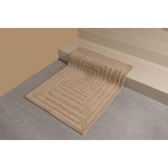 Alicia vloerkleed wol 170x240 cm - zand