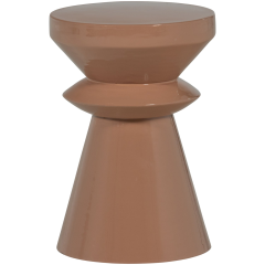 Fedde bijzettafel metaal - oud roze