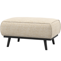 Statement hocker melange