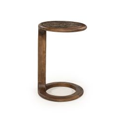 Vito bijzettafel 43x37x55 cm - bruin