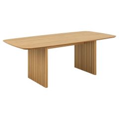 Nøra Bryan rechthoekige eettafel 220x105x75 cm | Eikenfineer met UV-lakafwerking