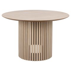 Nøra Erin ronde eettafel Ø120x75 cm | geolied eiken - naturel
