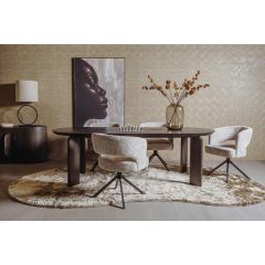 Allure eettafel Deens ovaal - 220 cm
