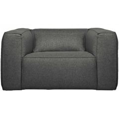 Fauteuil Bean Incl. Kussen Gemeleerd