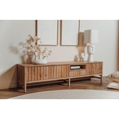 Crotone tv-meubel - 185 cm - naturel