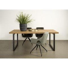 Lucca eettafel U-poot - 260 cm - naturel