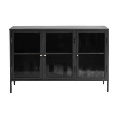 Olan glazen dressoir - 130 cm