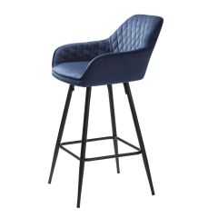 Nordic Home Bernt barstoel - velvet