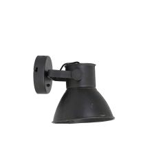 Eliano wandlamp 21x17x19 cm mat zwart