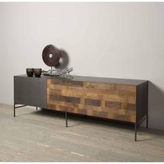 Pandora tv-meubel - 166 cm - bruin