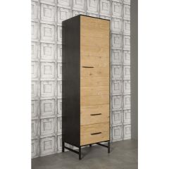 Lido opbergkast links - 55 cm - naturel