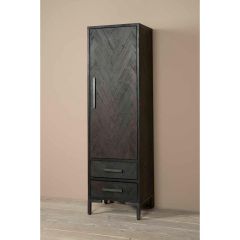 Ziano opbergkast - 55 cm links - zwart