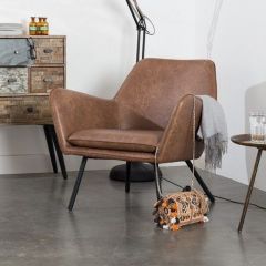 Berg fauteuil PU-leer