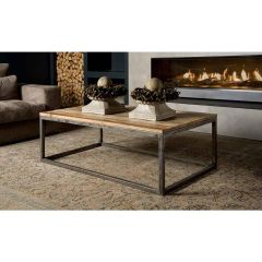 Venetie salontafel open - 135 cm - bruin