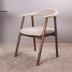 Quinn eetkamerstoel beige