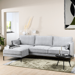Sabine 3-zitsbank hoekbank links