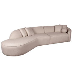 Stelvio 4-zitsbank boucle chic van het woonmerk Label51