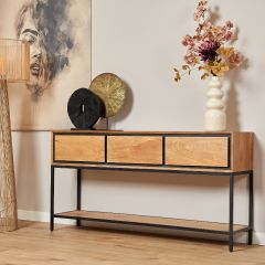 Sidetable RichWood 150 cm - naturel