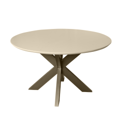 Eettafel Madison ø130 cm - zand