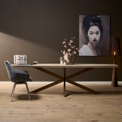 Eettafel Madison 280 cm Deens Ovaal