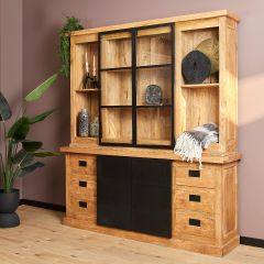 Nashville stellingkast 200 cm - naturel