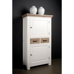Parma opbergkast - 90 cm - wit