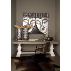 Toscana eettafel - 220 cm - wit