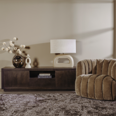 Mincio tv-meubel - 176 cm - bruin